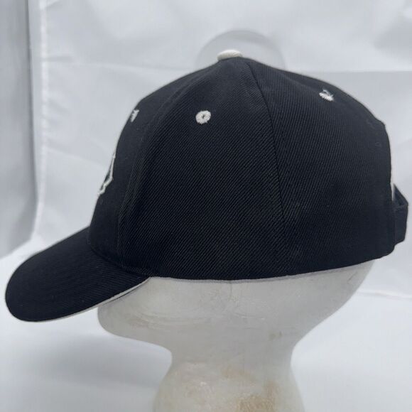 Philadelphia EAGLES Hat Ball Cap ONE SIZE Black Raised‎ 3D Logo CITY HUNTER1q - Picture 6 of 11